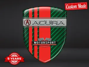 Honda Acura Autocollants Bombés Universel Qualité Pro Supérieure